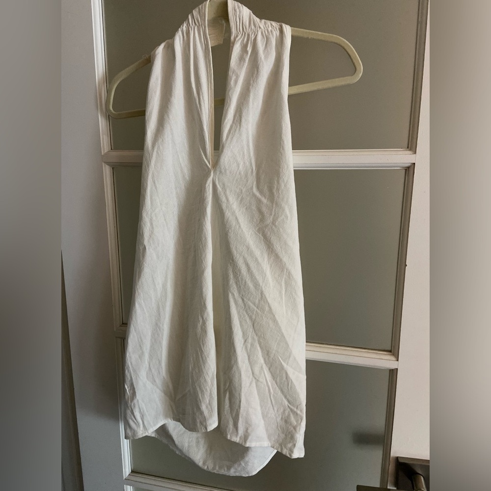 Cotton halter top